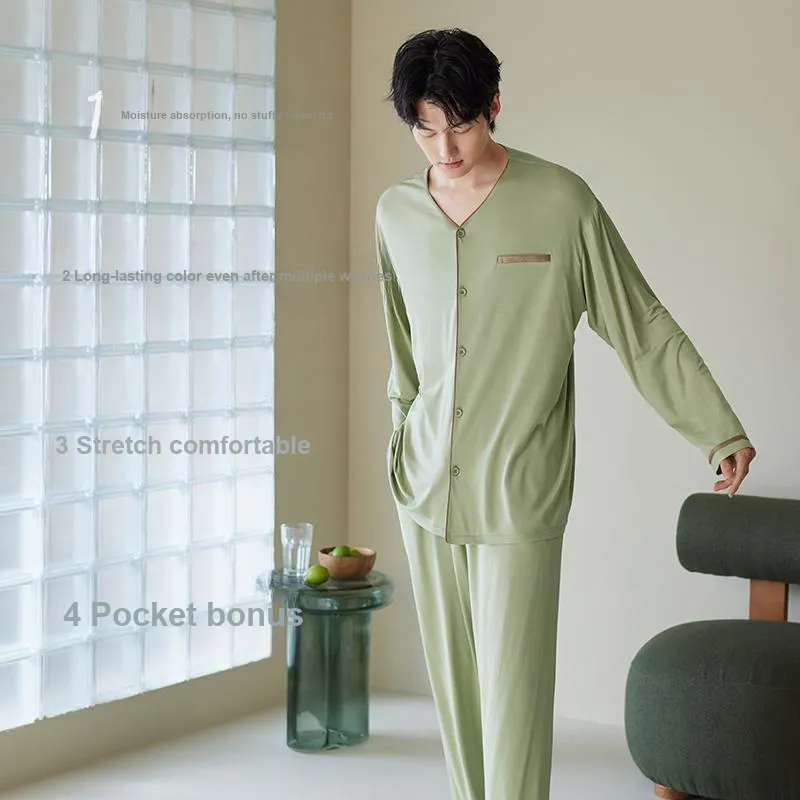 Xuan Liang Pajama Set Men's Gift Box Set-2