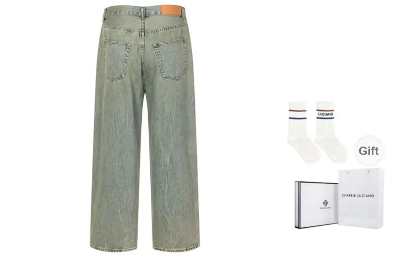 Charlie Luciano Jeans Unisex Blue-1