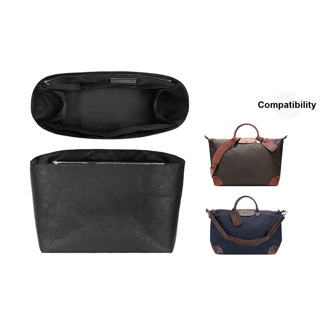 Lan Bao Fan Бумага DuPont Сумка Вкладыш Женский Черный