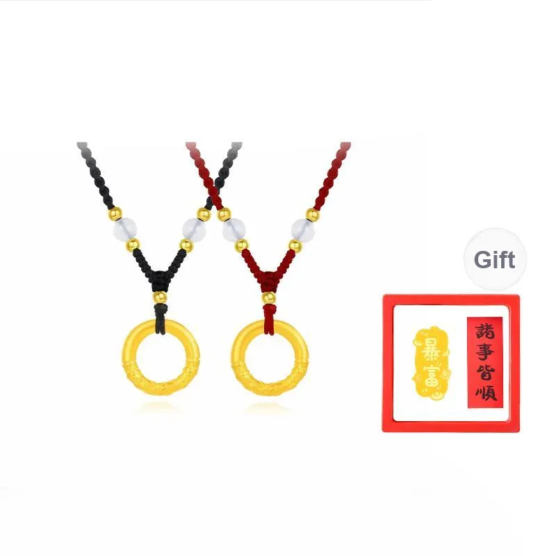 Chongqing Gold Store Agate Necklaces Unisex-7