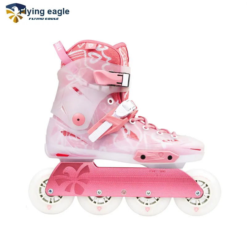 FLYING EAGLE Inline Skates Unisex Coral Pink-3