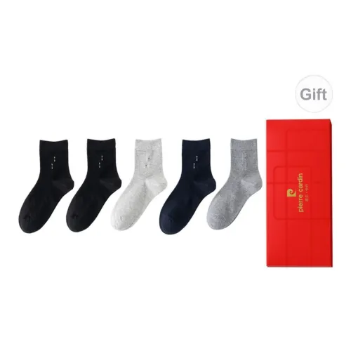 PIERRE CARDIN Mid Calf Socks Men's Box 5 Pack