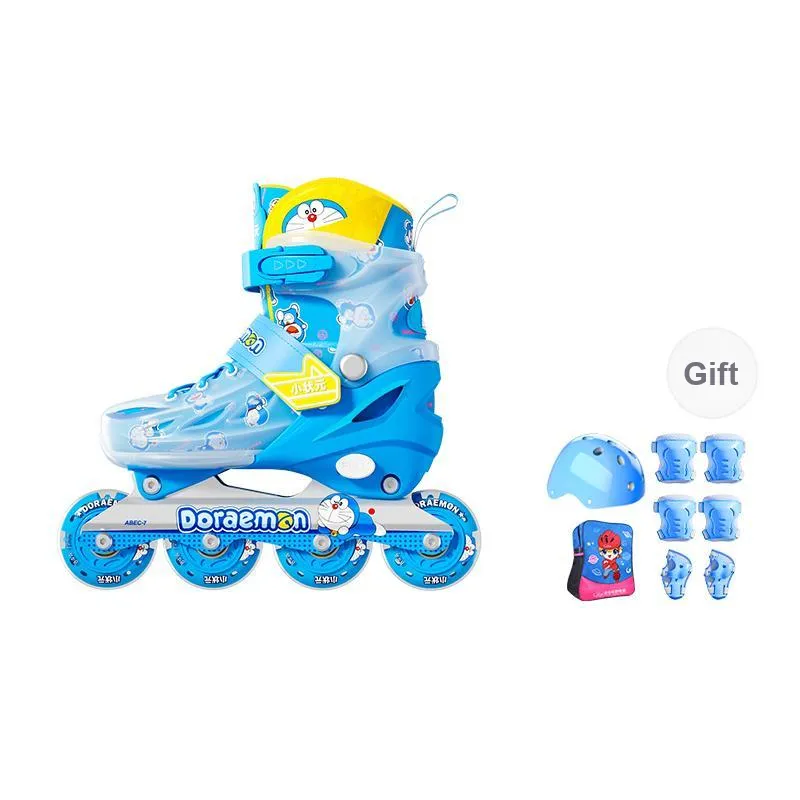 Papaison x Doraemon Adjustable Inline Skate Kids'-18
