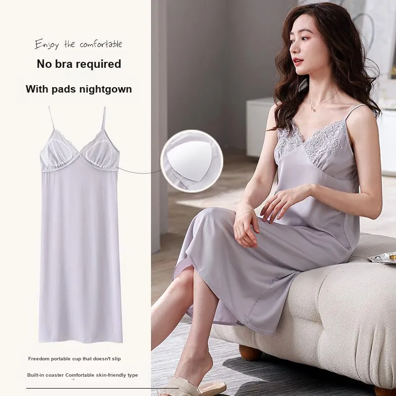 MIIOW Cool One Summer Series Nightgown Women's Light Purple-2