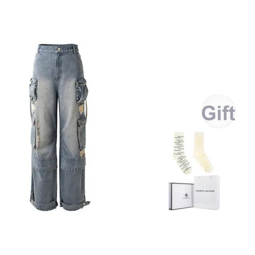 Charlie Luciano Джинсы Унисекс Blue