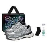 Silver (Black Tiger Shopping Bag Clothing Sets)