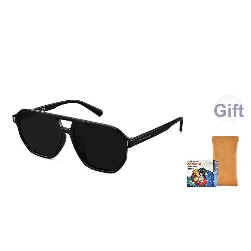 CALVIN KLEIN Aviator Sunglasses Unisex Black