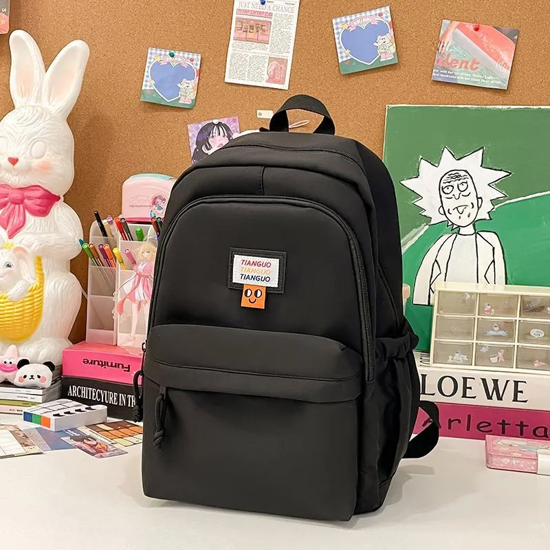 Yalu Nylon Backpack Unisex Multicolor-14