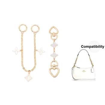 Gloya Metal Bag Strap Women's Gold Tone