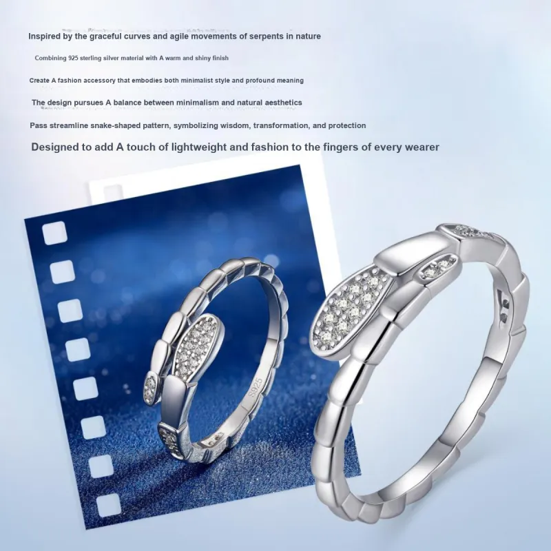 LAOMIAO S925 Silver Rings Women's-3