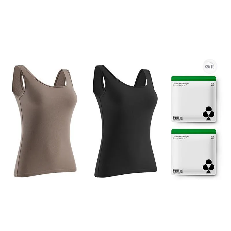 YOUKESHU Tank Top Women's 2 Pack-20