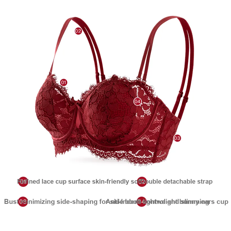 GORRENNO Women's Bras-1