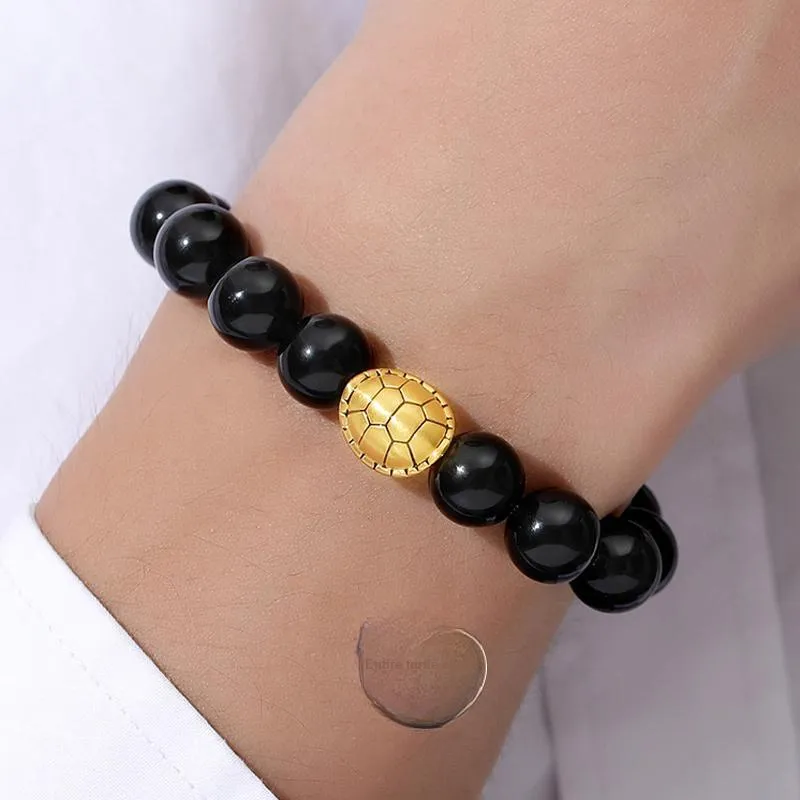 YASHENGZHUBAO Gold Bracelet Men-2