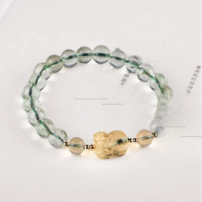 JUICY GRAPE Crystal Jade Bracelets Women's-3