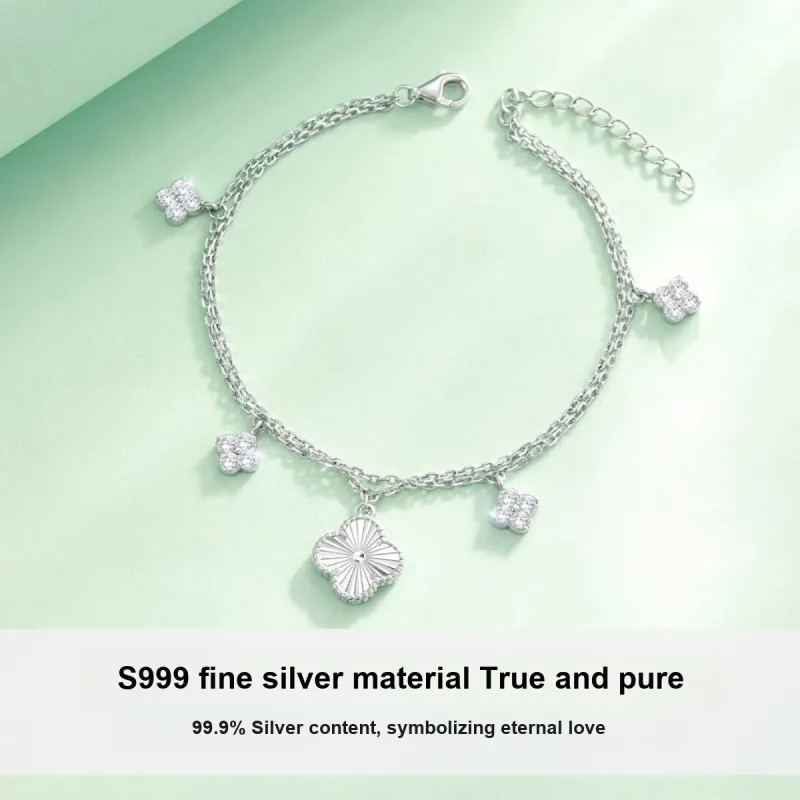 KOREET 999 Fine Silver Bracelets Women's-2