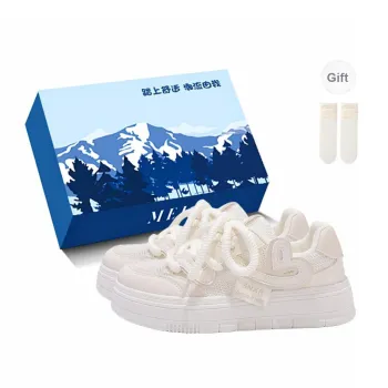 Fawn Miri Slip Resistant And Breathable Low Top Skateboard Shoes Women's White