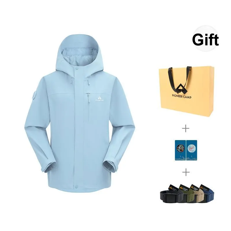 PIONEER CAMP Waterproof, Windproof, Breathable, Water Repellent, Abrasion Resistant, Thermal Windbreaker Jacket Women's-8