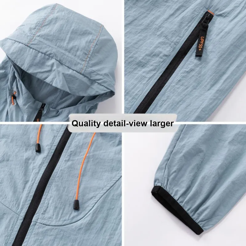 7 FOR ALL MANKIND Breathable Quick Dry Sun Protection Sun Protection Clothing Women's-17
