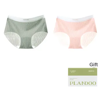 PLANDOO Underpants Women's Gift Box Of 2 Strips