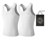 Fits Well 2 Pack (White+White) 2 Pcs, Easy to Wash!