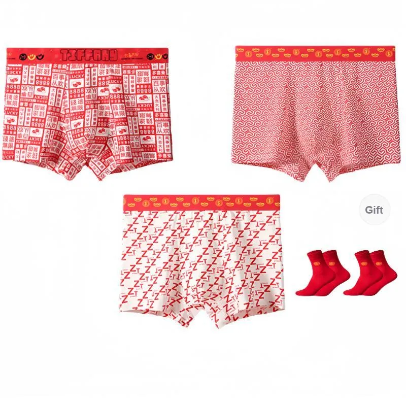 Lan Miao Underpants Men's Box 3 Pack-8