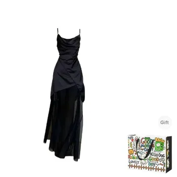 HAPG Slip Dresses Women's Black Shopping Bag