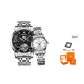 Natural Black Dial+Natural White Dial Couple Watches