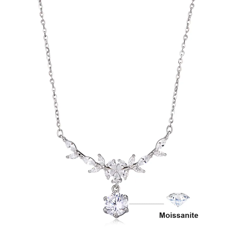 MOREL S999 Fine Silver Necklaces Women's-6