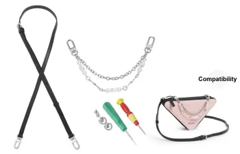 Lan Bao Fan Metal Alloy, Microfiber Bag Accessory Unisex Multicolor