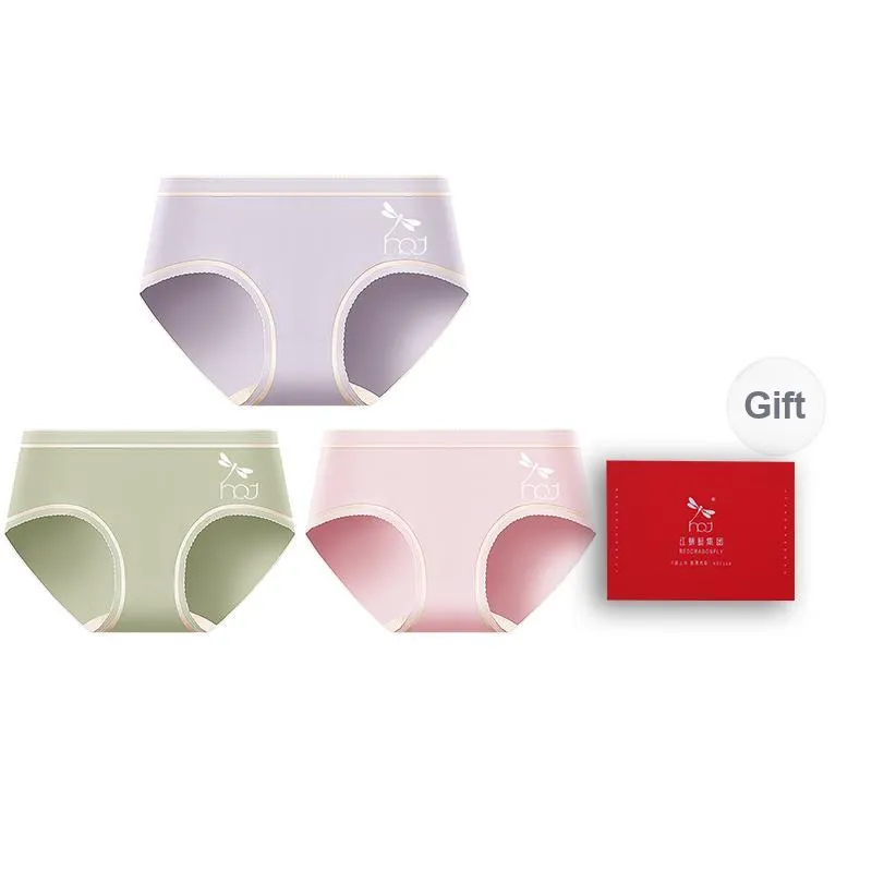 RED DRAGONFLY Cotton Panties Women's Box 3 Pack-13