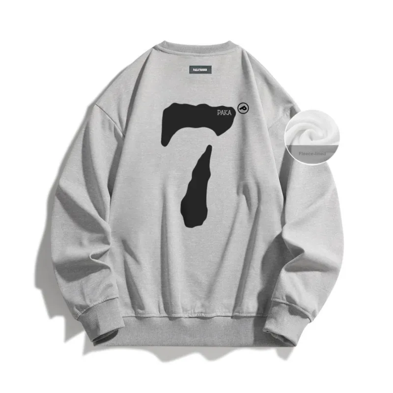 PAKA Sweatshirt Unisex Regular Edition/Fleece Lined Optional-49