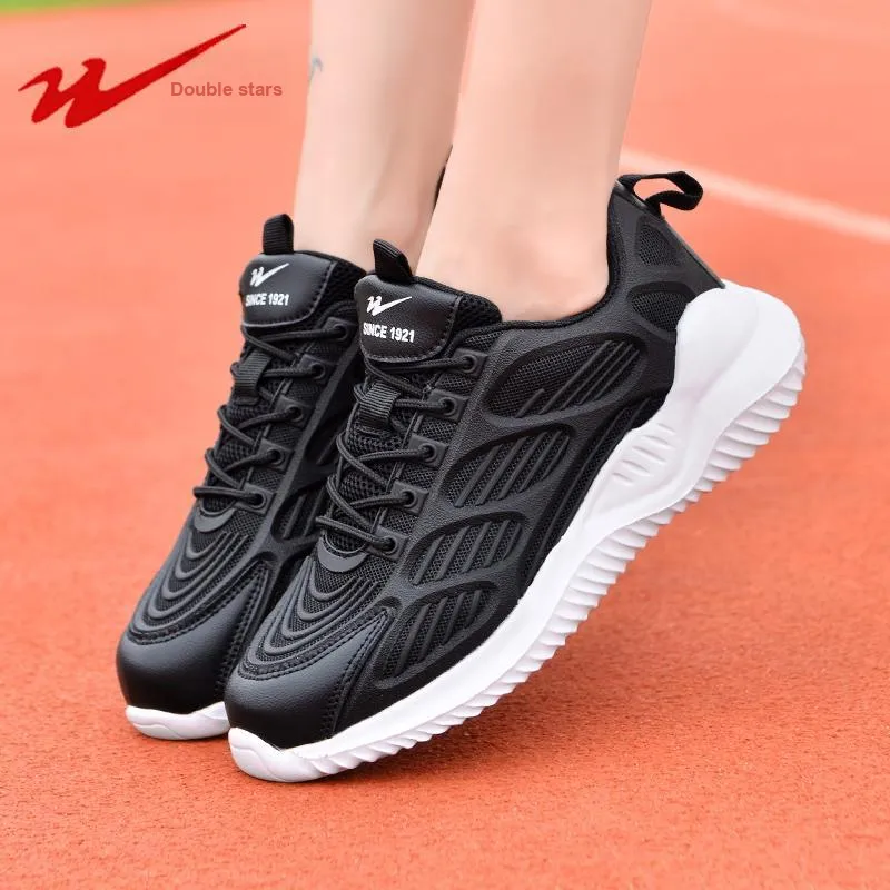 Binary Cushioning, Abrasion Resistant, Lightweight, And Breathable Low Top Casual Shoes Unisex Black White-6