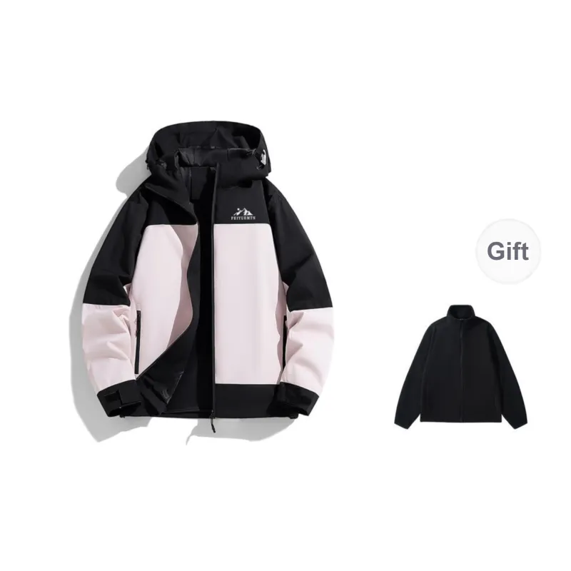 Feiyue Water-Resistant Windproof Warm Water-Repellent Windbreaker Jacket Unisex-36