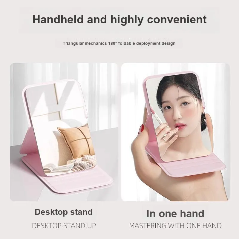 Sweet Pillow House Minimalist Style Good Looking Portable Foldable Mirror Mini Pocket Mirror-4