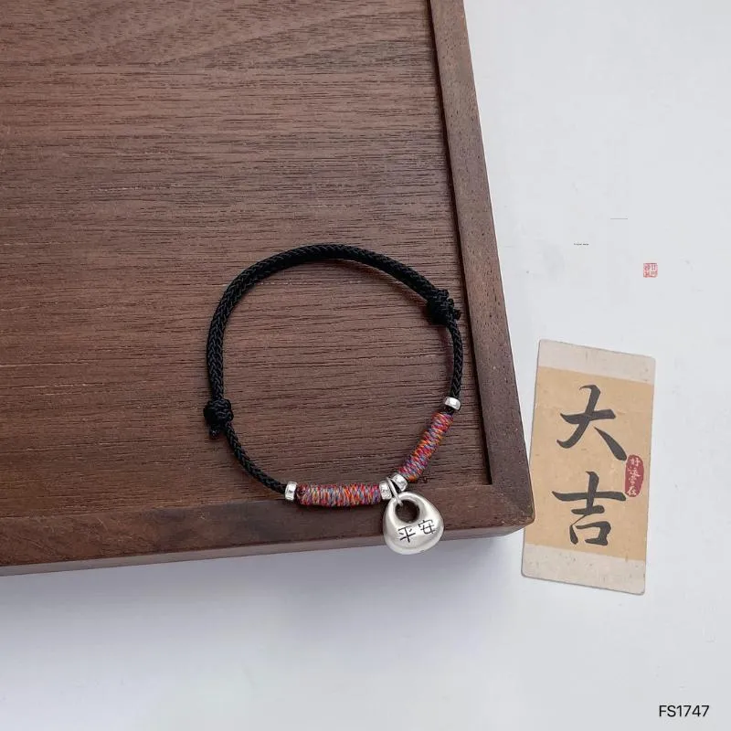 U state 925 Sterling Silver Bracelets Unisex-5