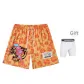 Single Layer Yellow+High-Rebound Pants (Pink Lightning Jaguar+Embroidery)