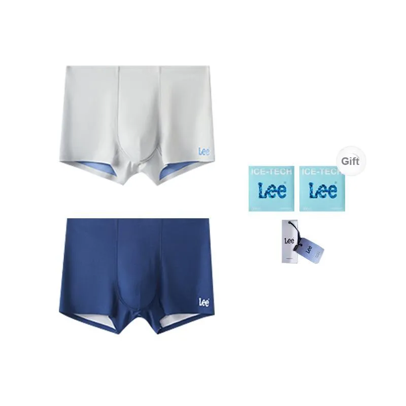 Lee Underpants Men's Gift Box Of 2 Strips-12