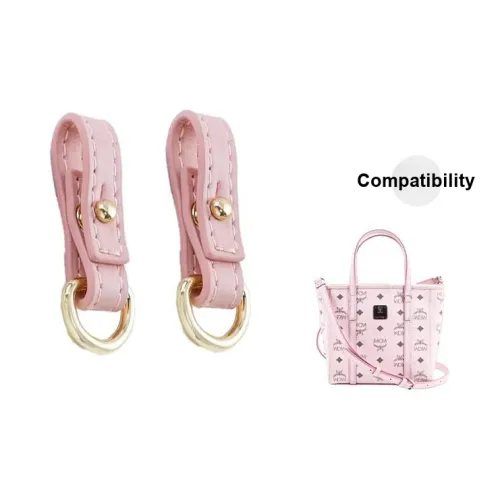 Metal Bag Accessory Women's Brown Black Pink White Beige Apricot