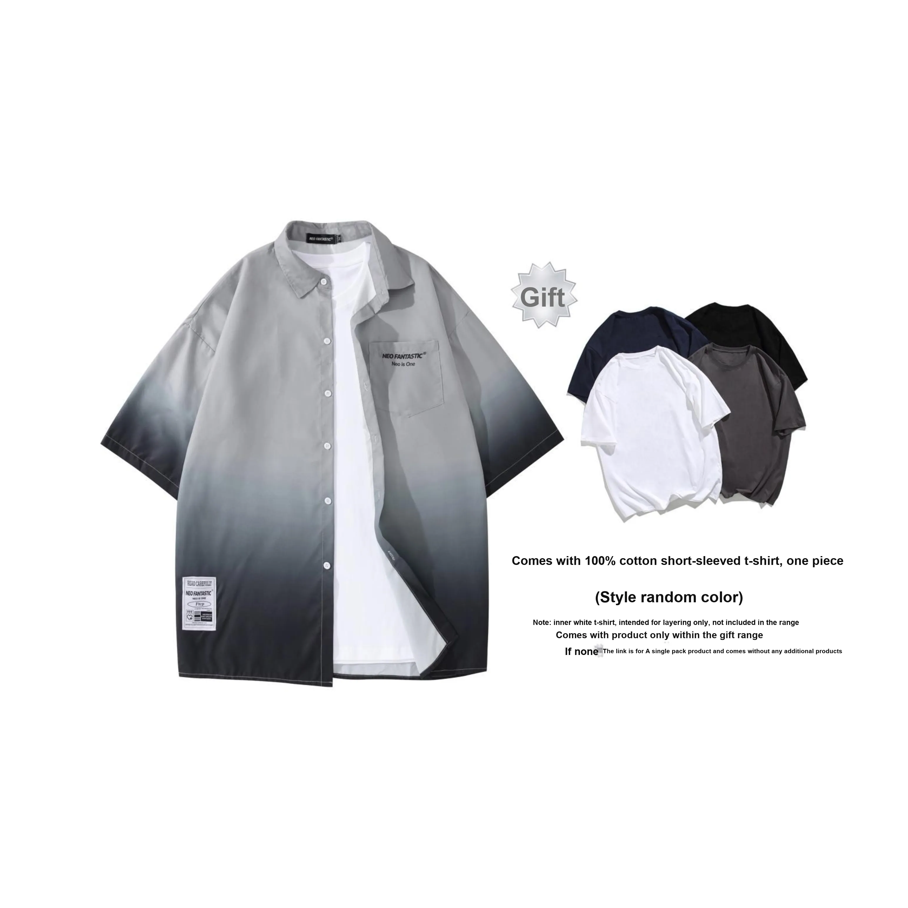 NEO FANTASTIC Унисекс Рубашки