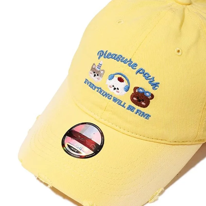 Classmate Yang Cotton Baseball Caps Unisex-3