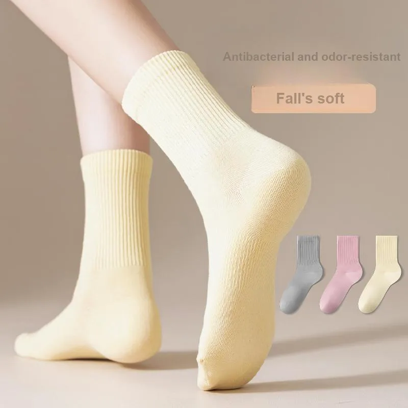 Caramella Mid Calf Socks Women's 3 Pack Gift Box Set-10
