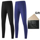 2 Pack (Night Black+Sapphire Blue) German Velvet Heat/Antibacterial Comfortable/Seamless Skin-Friendly