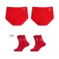High-Waist Style (Ruyi+Blessing+2 Pack Lucky Socks)