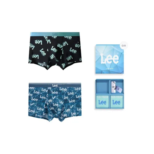 Lee SS23 Ice Series Нижнее белье Подарочная коробка Мужской 2 упаковки