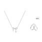 Bowknot on The Run Necklace[999 Fine Silver]
