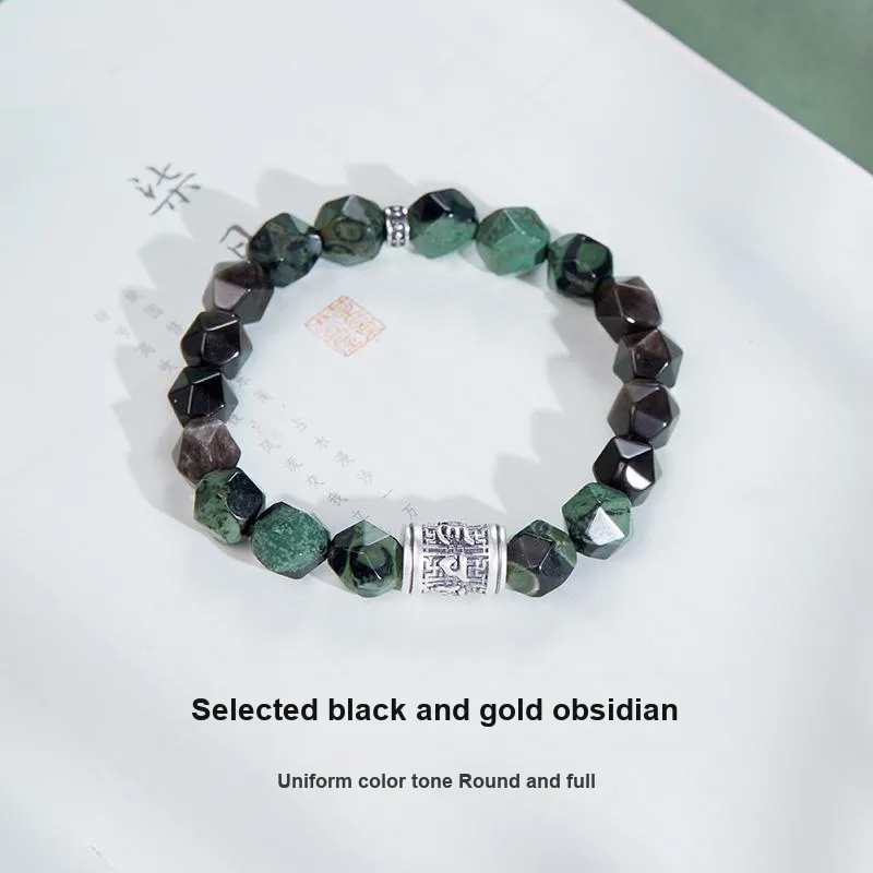 OONEE Obsidian Jade Bracelets Unisex-2