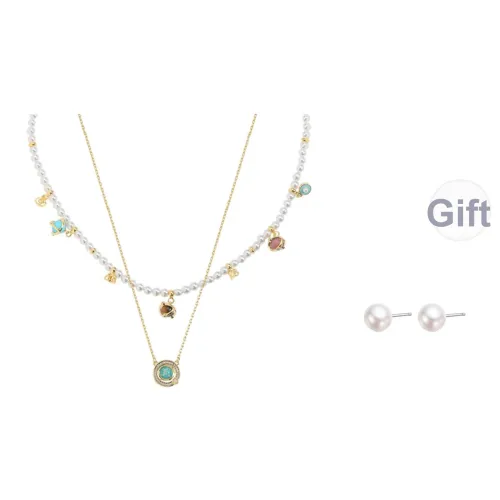 IDOKAWA Фантазийный Камень PEARLS Ожерелья Женские