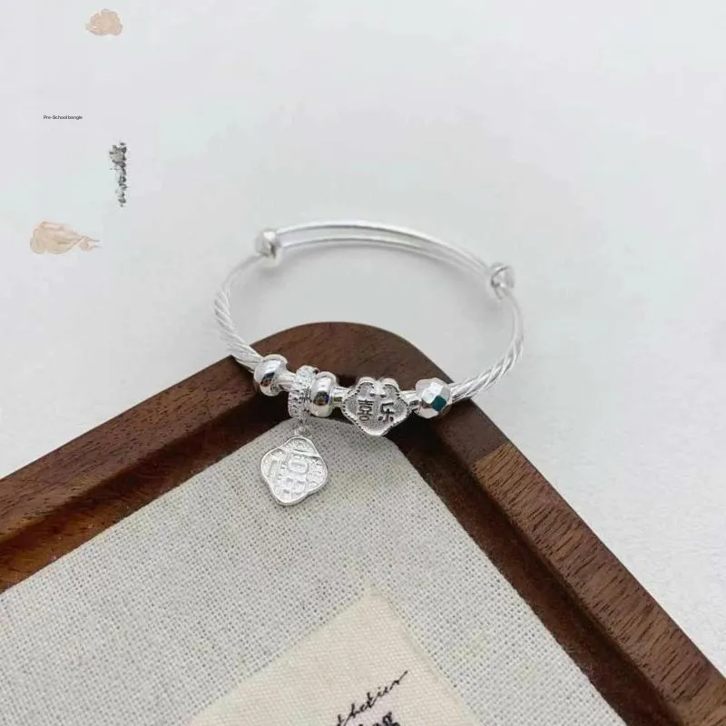 NSAOT 999 Fine Silver Bangles Kids'-2