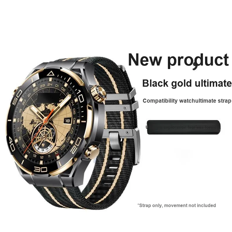 Miss Wrist Huawei Compatibility Watch Band 22 46mm Nylon Material-9