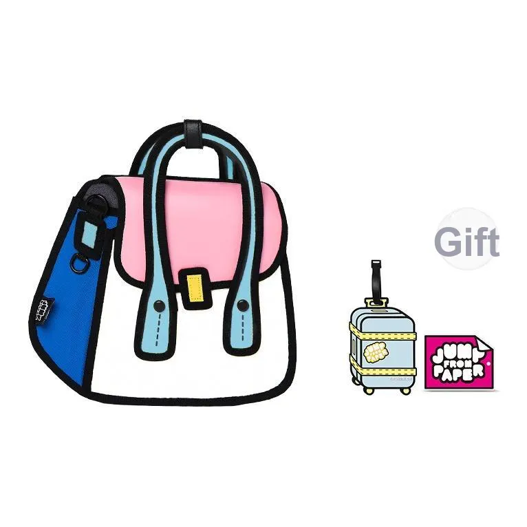 JumpFromPaper Полиэстер Сумка через плечо Сумка Обычная Женская Неоново-розовая